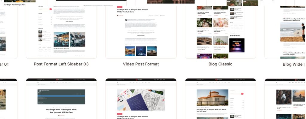 Blogxton Blog / Magazine Theme Features 