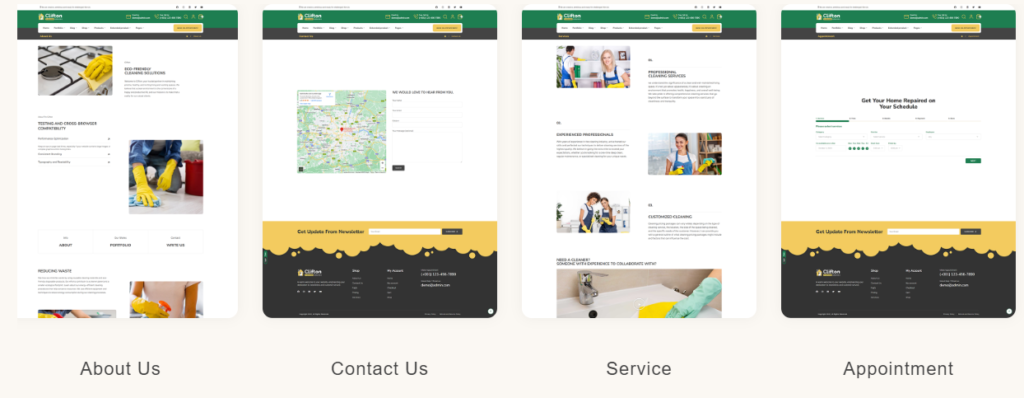 Clifton Corporate Theme Features 