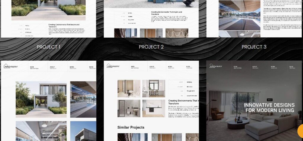 Archway Corporate Theme Features 