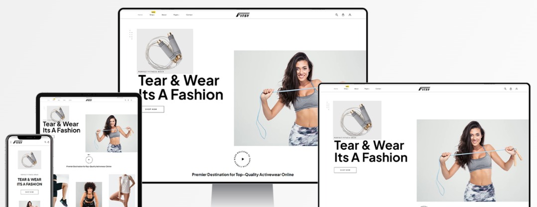 Fitsy E-Commence Theme Features 