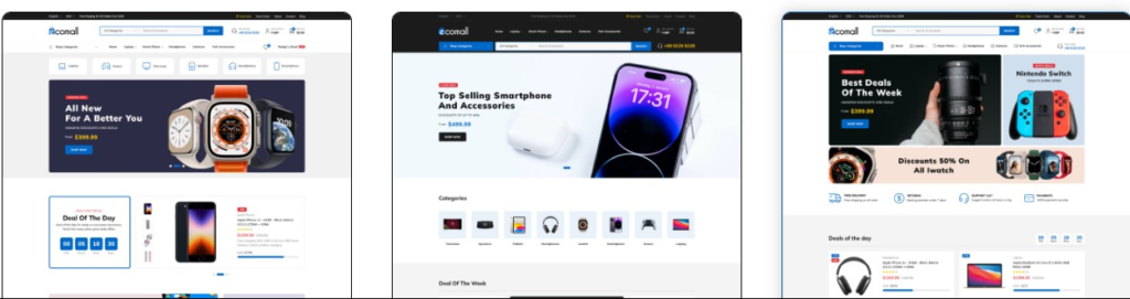 Ecomall E-Commerce Theme Features 